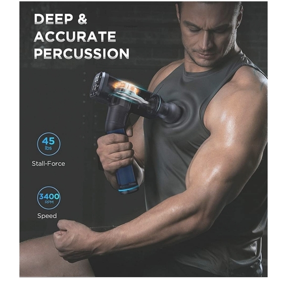 Urikar Pro 3 Massage Gun, Portable Deep Tissue Mus - Picture 3 of 6